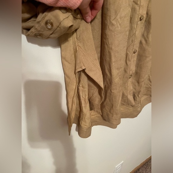 Free People Yin Yang Tie Dye Graphic Buttondown We The Free - Picture 12 of 12